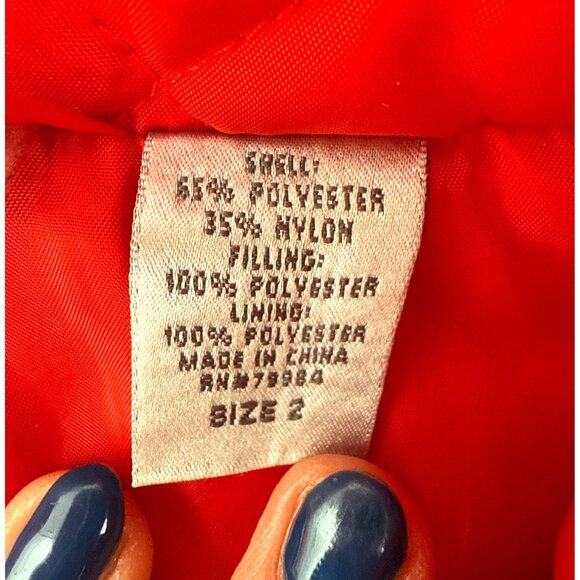 Chico’s Size 2 Red Quilted Vest Double Zipper Lined Teacher School Casual - Picture 11 of 14